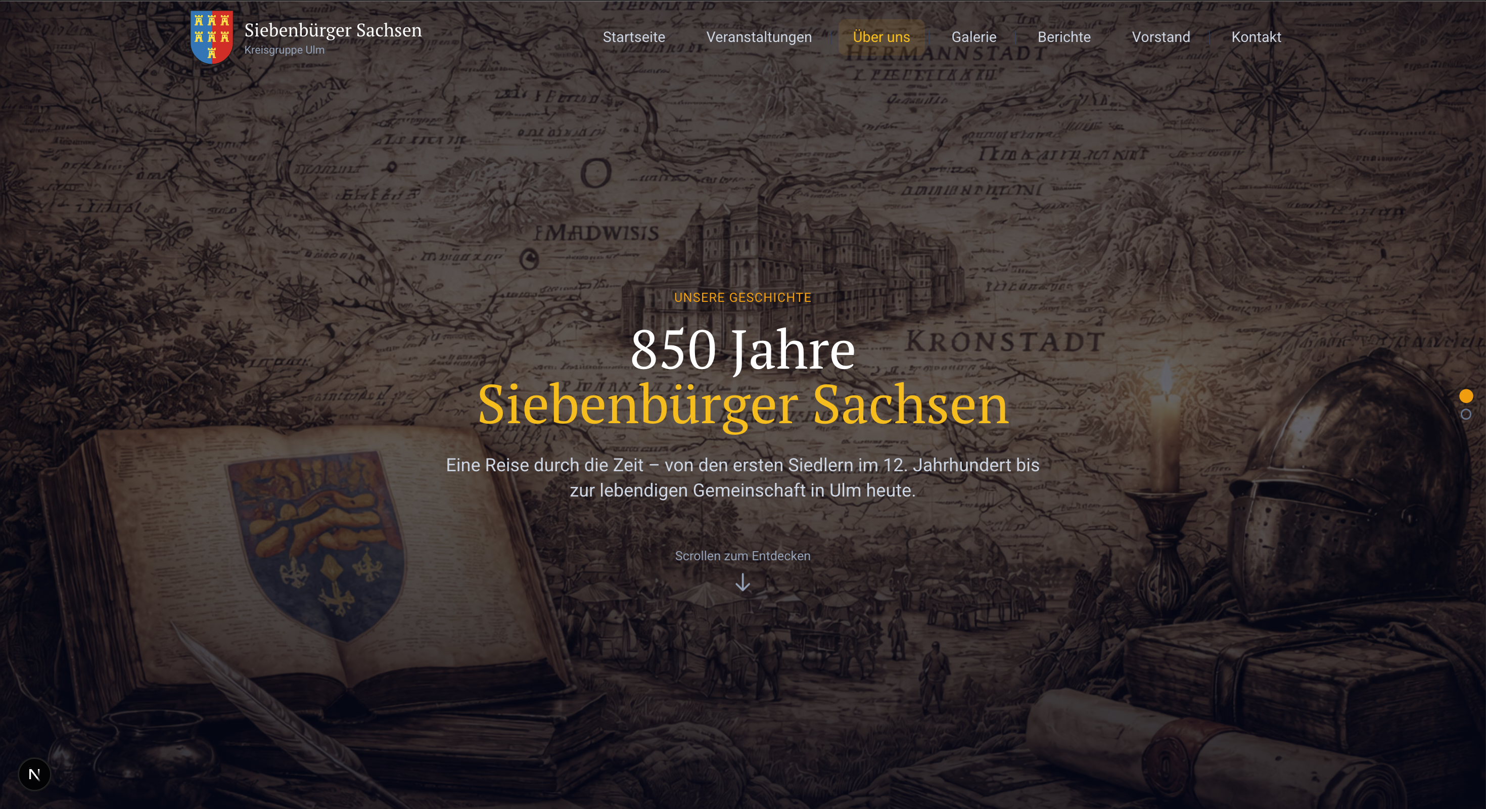 Siebenbürger Sachsen Website Geschichte
