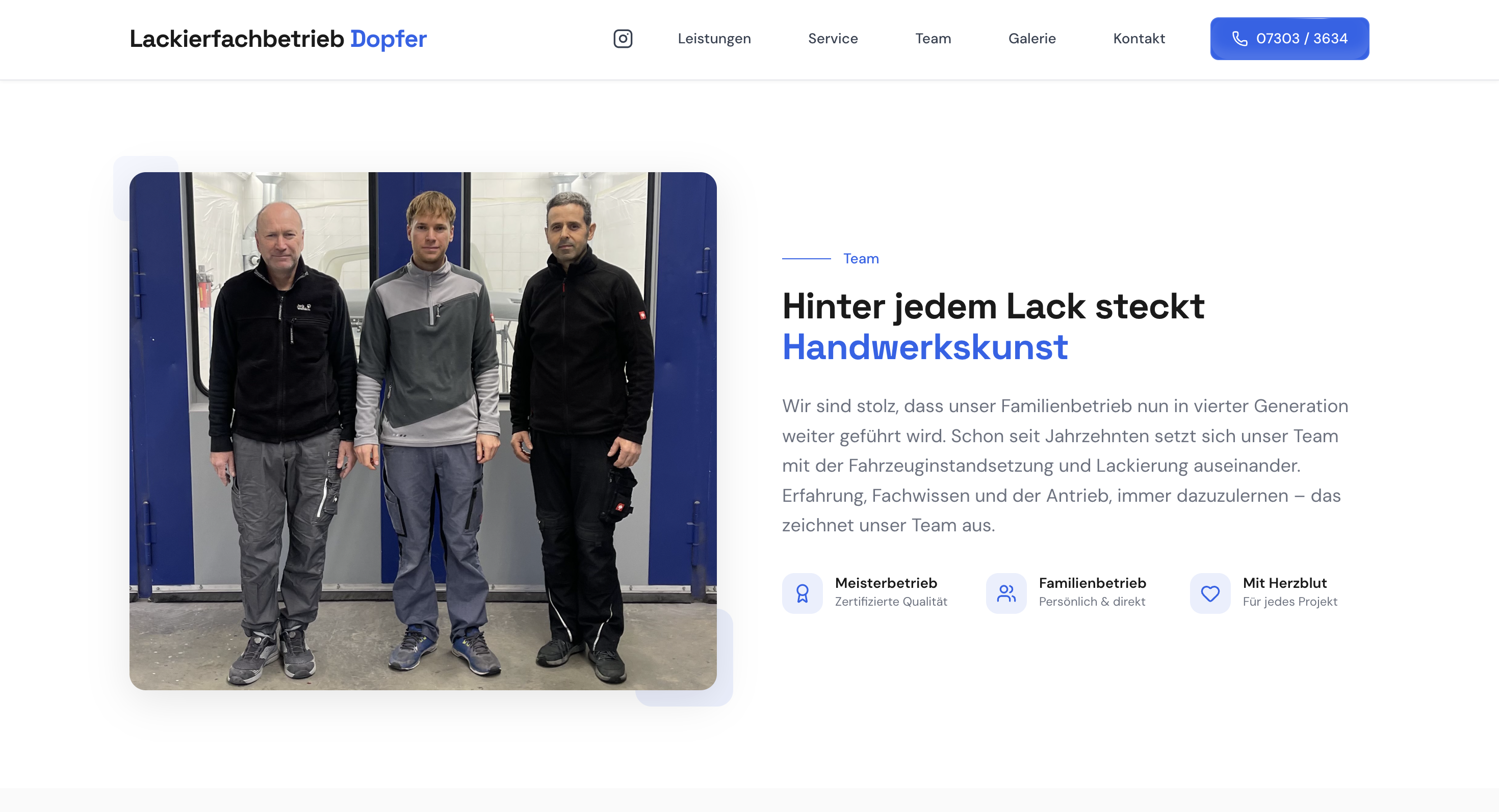 Dopfer Website Team