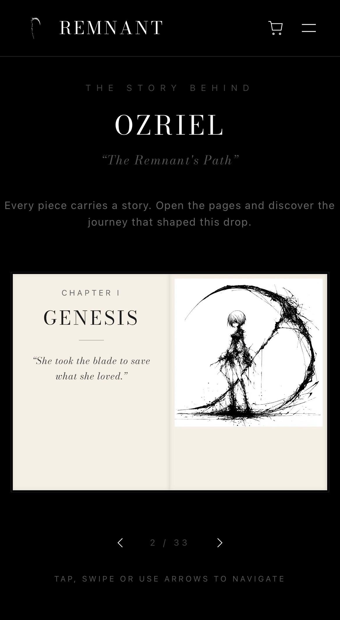 REMNANT-Clothing Booklet - Mobile Ansicht